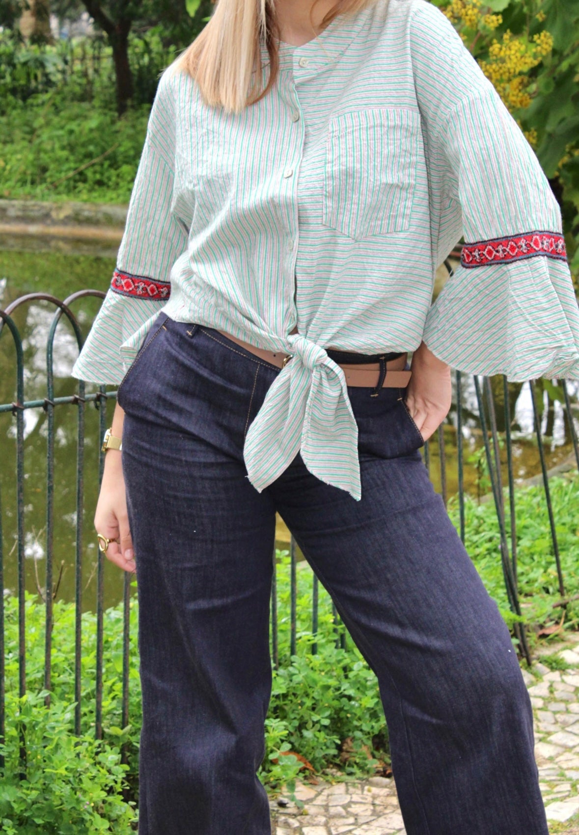 Camisa mangas largas